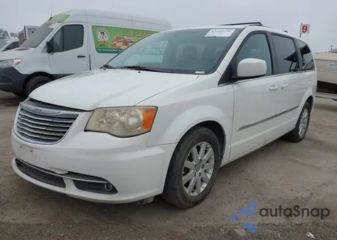 2013 Chrysler Town & Country Touring from USA, damaged, VIN 2C4RC1BG9DR744075